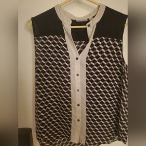 Halogen sleeveless blouse